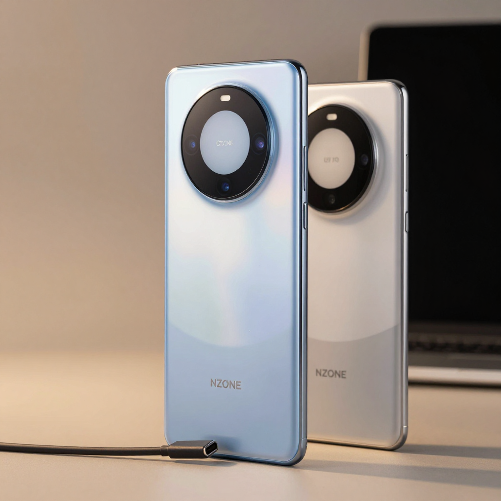 NZONE 20 Ultra 与 NZONE 20 Pro 对比图，突出设计差异