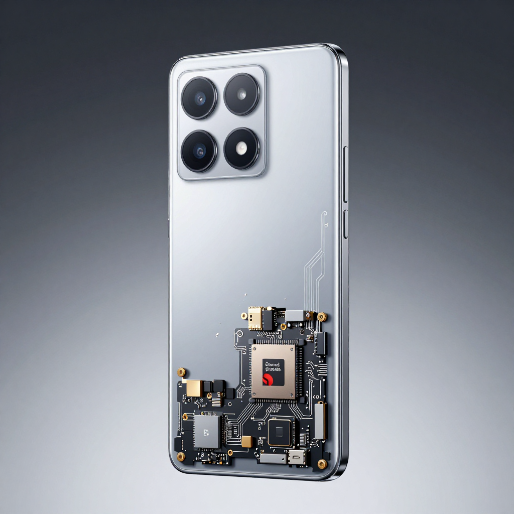 Redmi K70E与iQOO Z9 Turbo外观对比展示