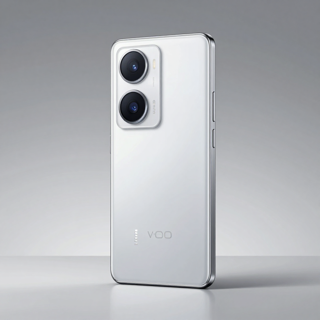 vivo X100系列手机特写，展示蔡司镜头标识