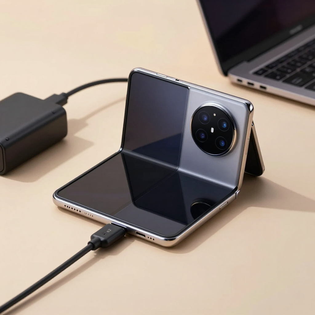 三星Galaxy Z Flip 5与华为Mate X5对比图