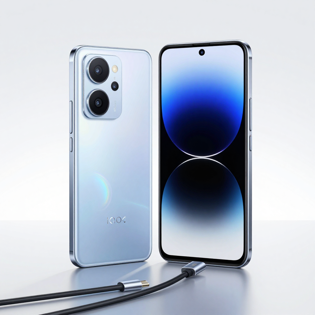 iQOO Z9 Turbo游戏场景展示，屏幕显示高帧率游戏画面