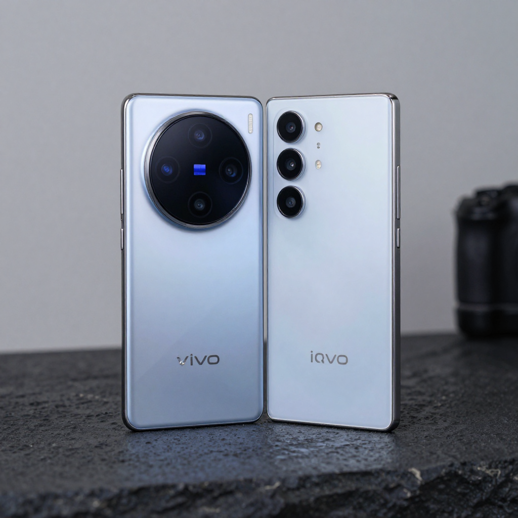 Redmi Note 13 Pro+ 与 iQOO Z9 Turbo 外观对比展示