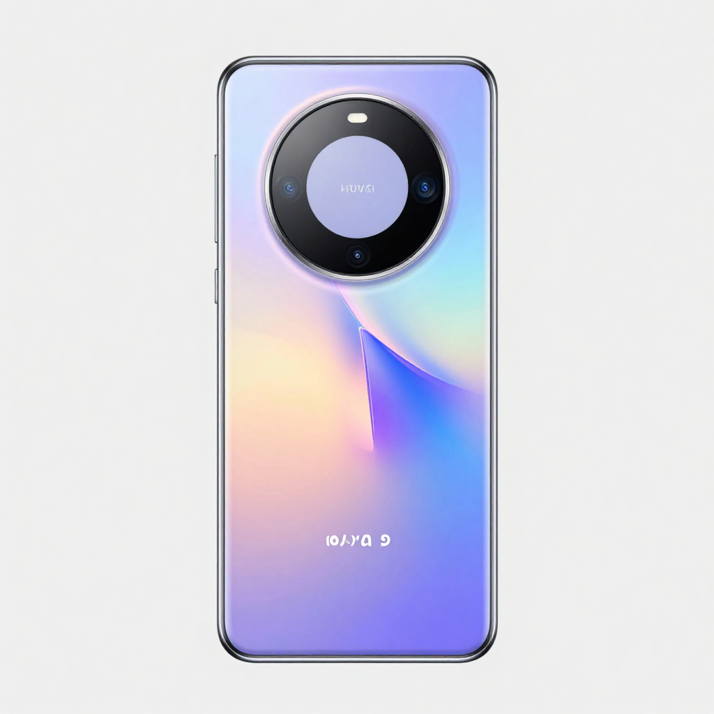 华为Mate60和Pura70对比展示，突出设计差异