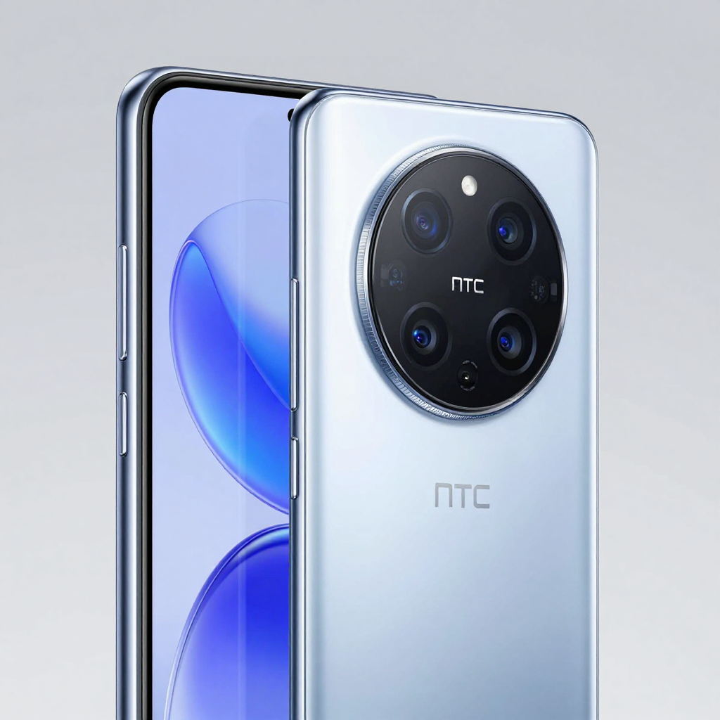 HTC U3026 手机影像系统特写，展示摄像头模组