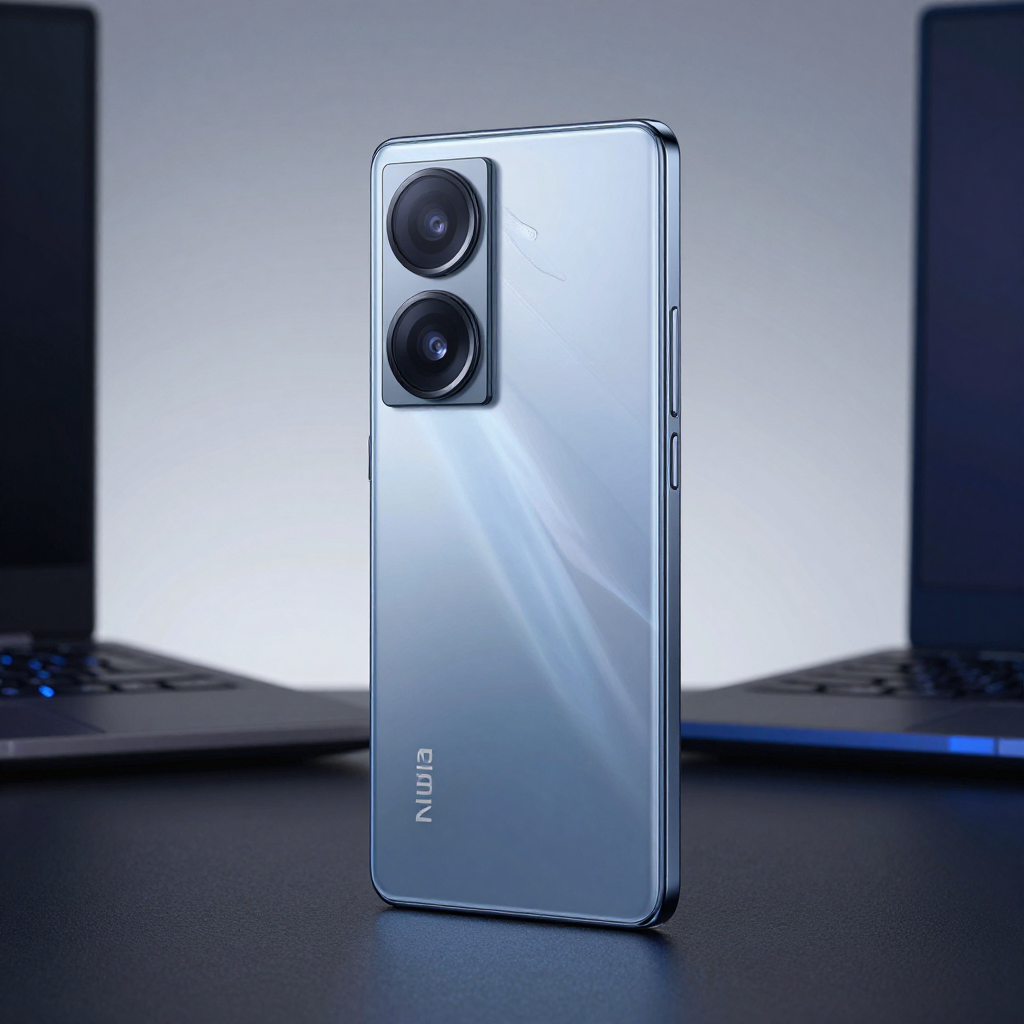 努比亚Neo 3 Pro手机背面设计,展示摄像头布局和机身材质