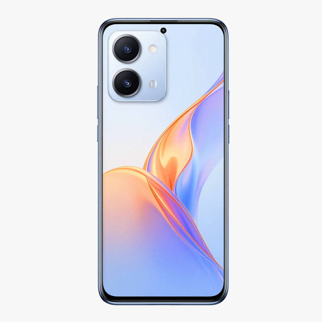 Redmi Note 13 手机外观特写，展示轻薄设计