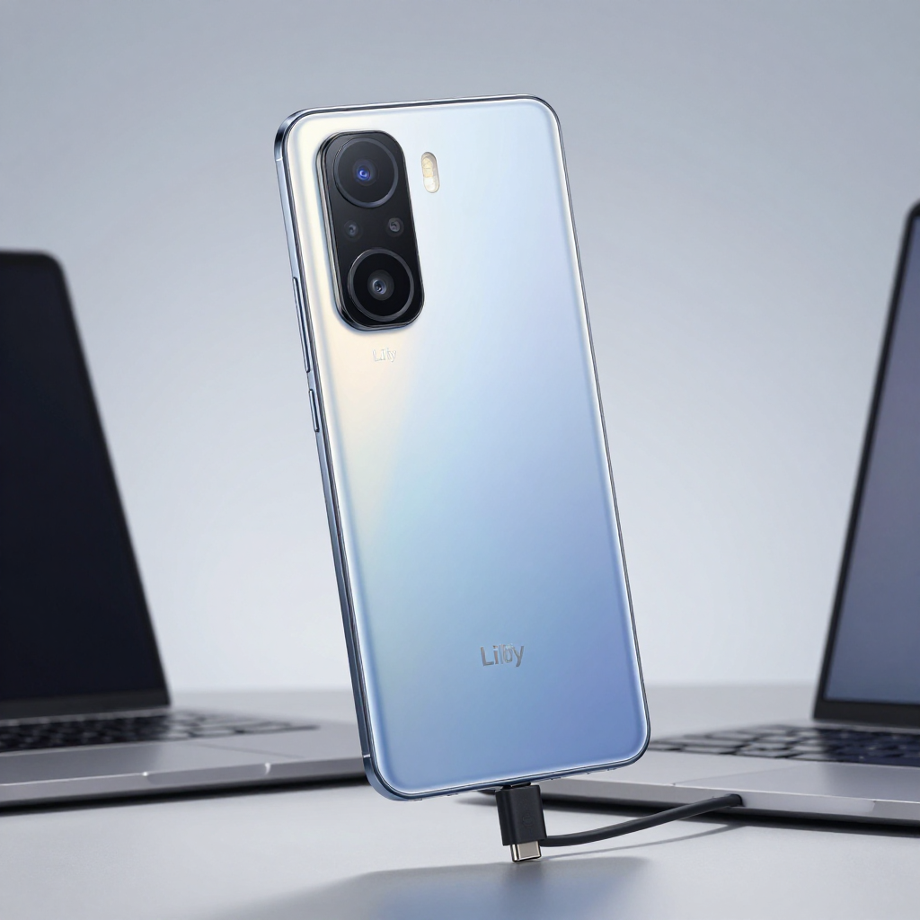 三星Galaxy A55外观展示，突出其金属中框和精致设计