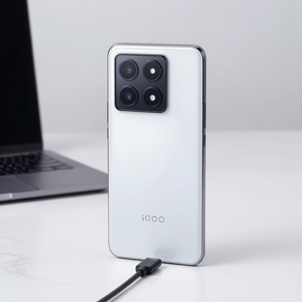 ROG 游戏手机8 Pro 背部灯效与散热风扇特写