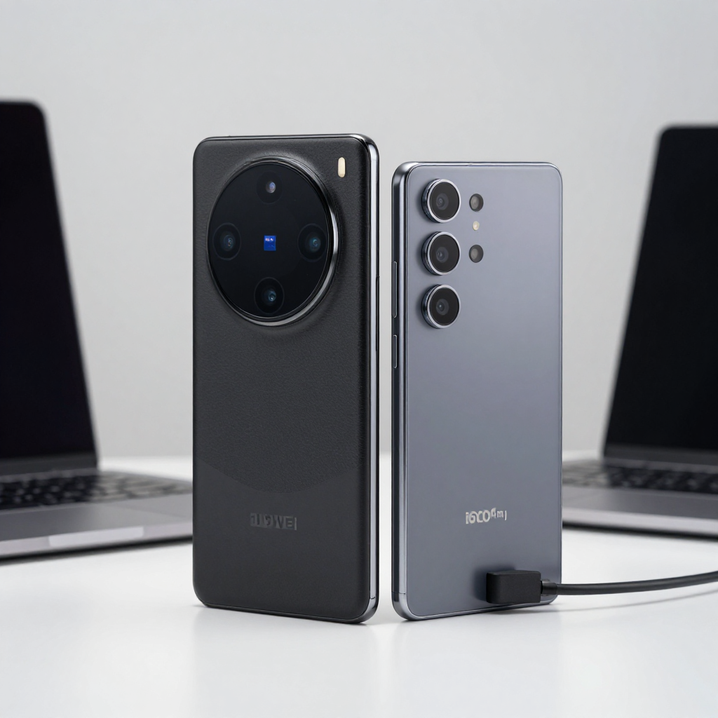 Huawei Mate 60 Pro and Samsung Galaxy S24 Ultra premium features