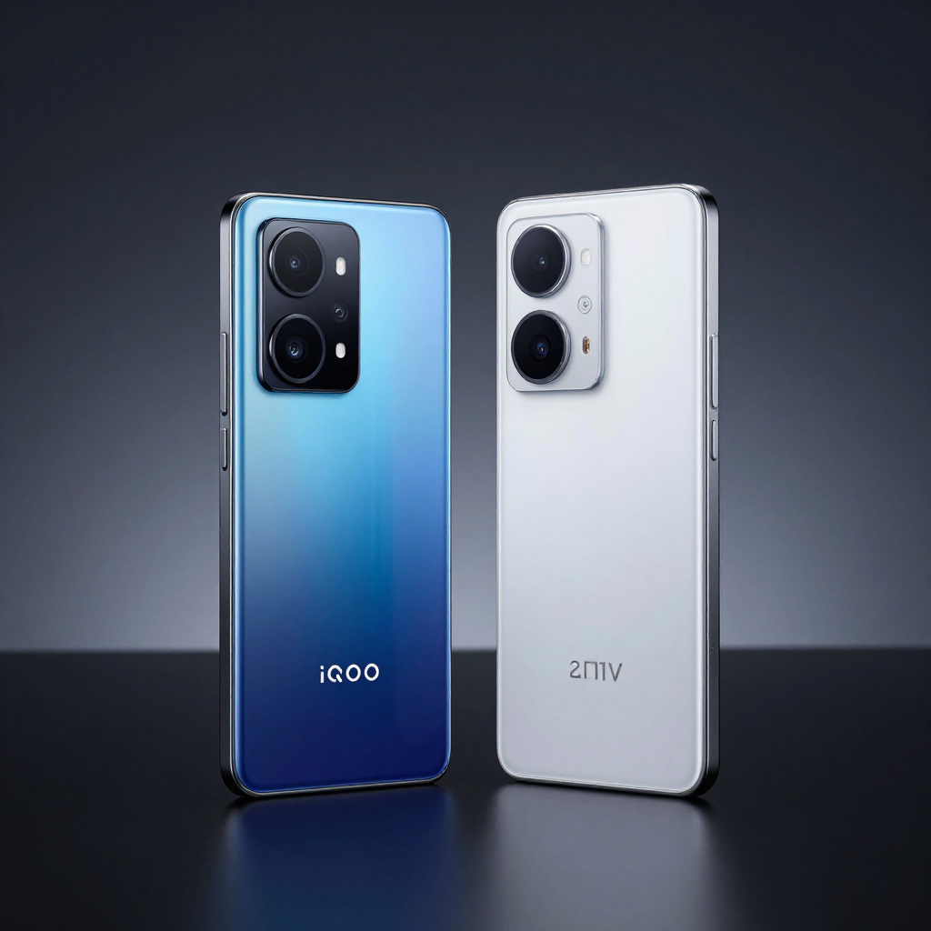 Redmi Note 13 Pro+ 与 iQOO Z9 Turbo 外观对比展示