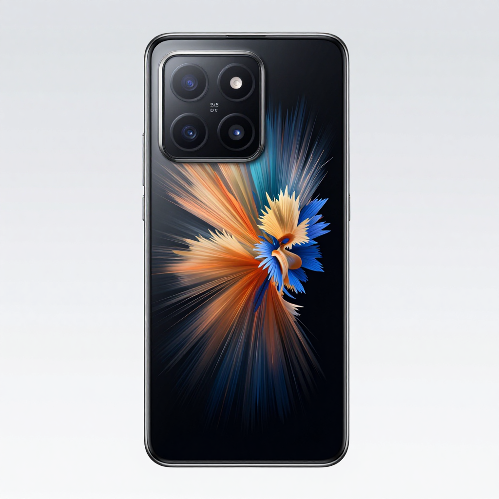 格力Gree Phone X1 2026款外观特写，展示陶瓷背板和金属中框