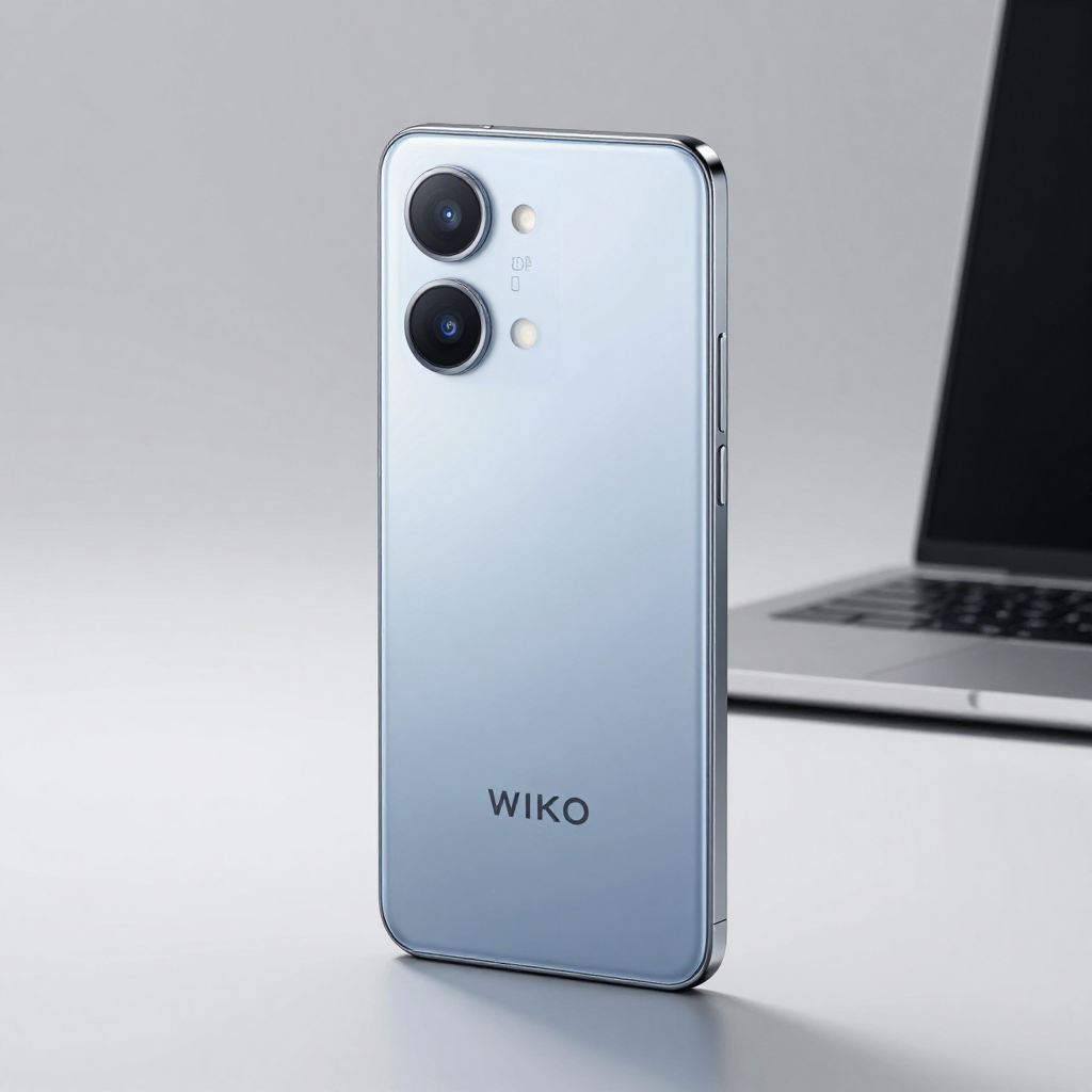 WIKO 2026 Flagship 钛金属机身与双潜望镜头特写
