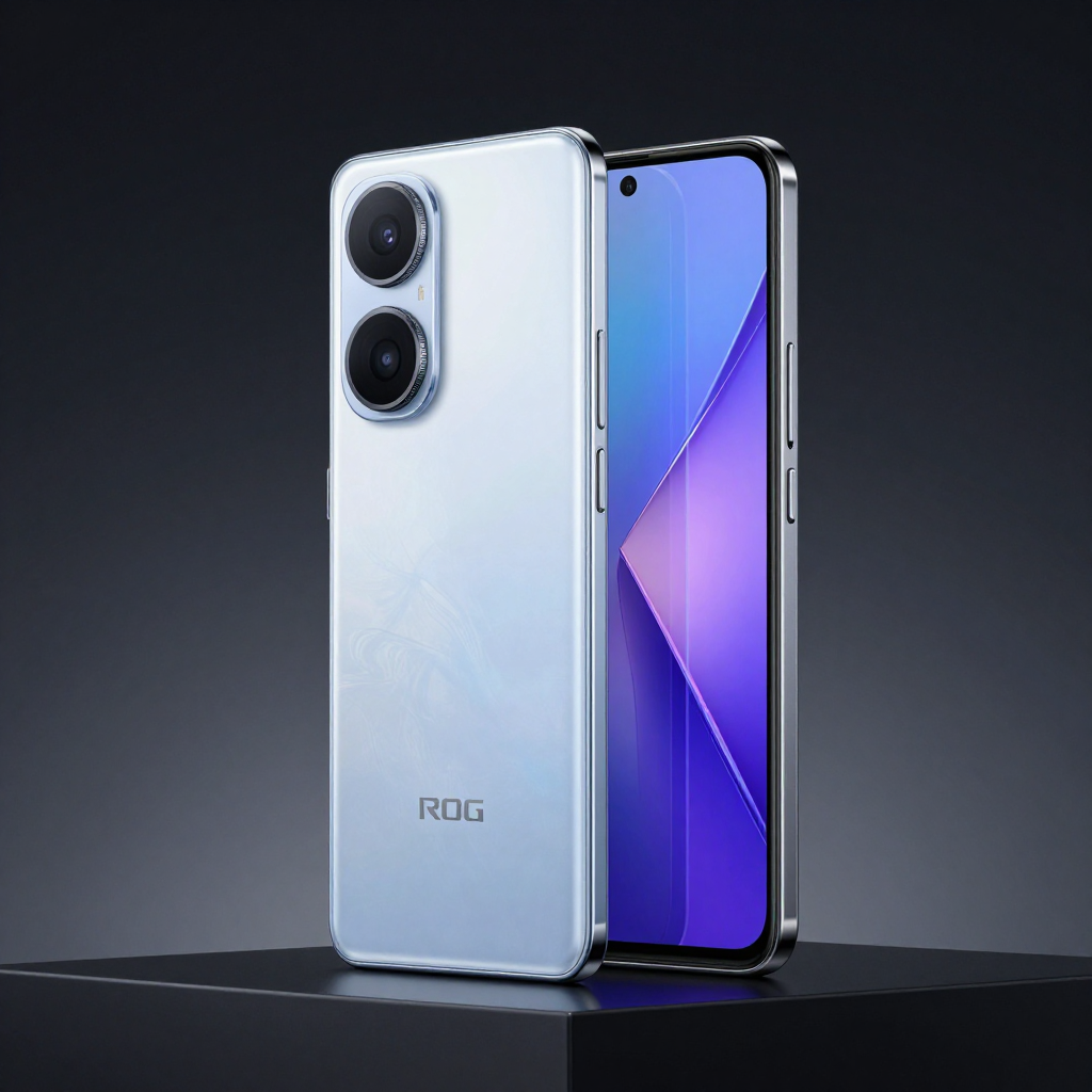 ROG Phone 8 Pro内部散热结构拆解图，展示VC均热板和风扇