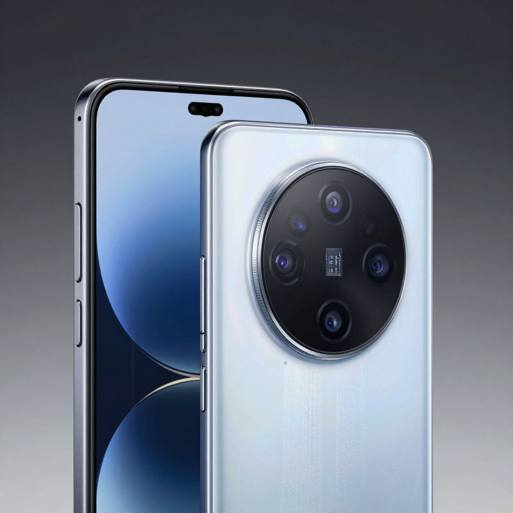 欧奇旗舰手机与一线品牌旗舰的外观设计对比图