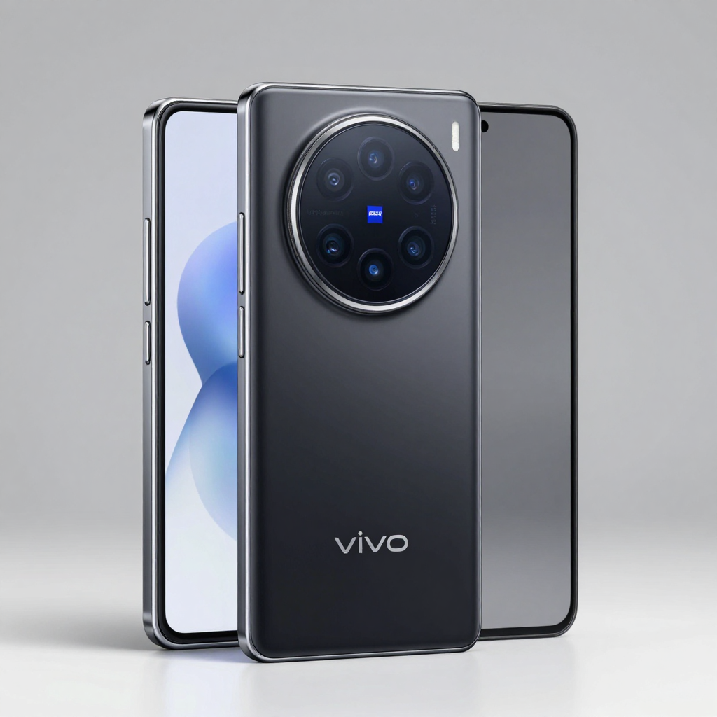 vivo手机游戏模式界面与散热结构特写