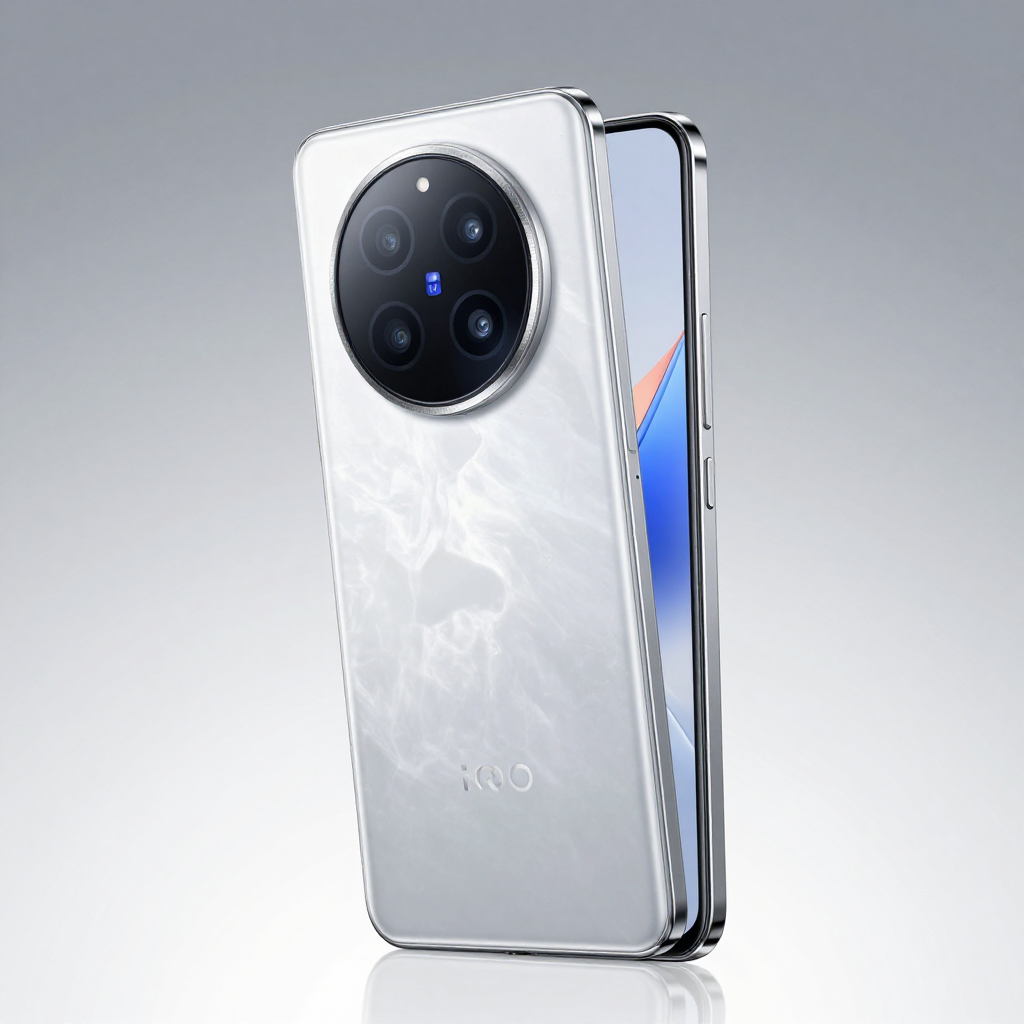 Redmi Note 14 Pro与iQOO Z9x对比图，展示屏幕和机身设计
