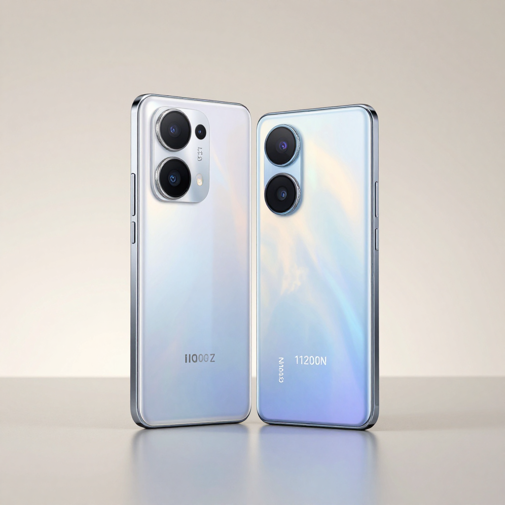 Redmi Note 13 Pro+ 与 iQOO Z9 Turbo 的外观细节对比