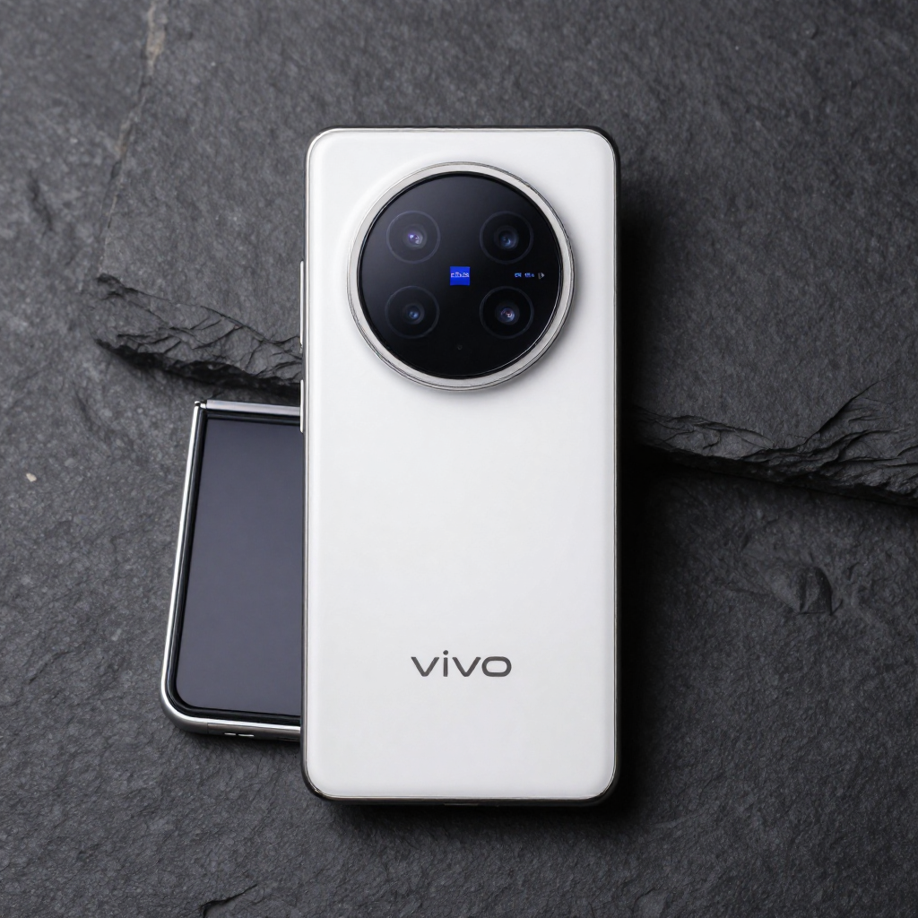 vivo折叠屏铰链结构特写展示
