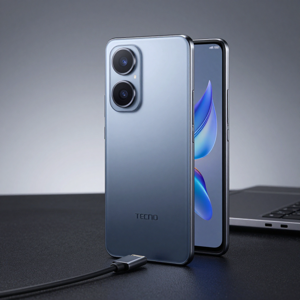 TECNO Phantom V Fold 展开状态展示长续航优势