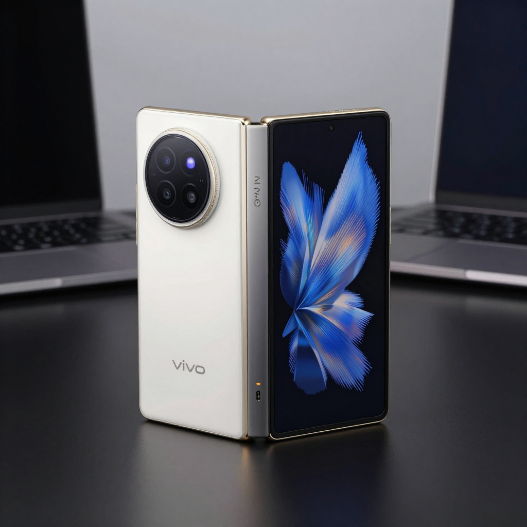 vivo X Fold3 Pro 展开状态展示大屏办公体验