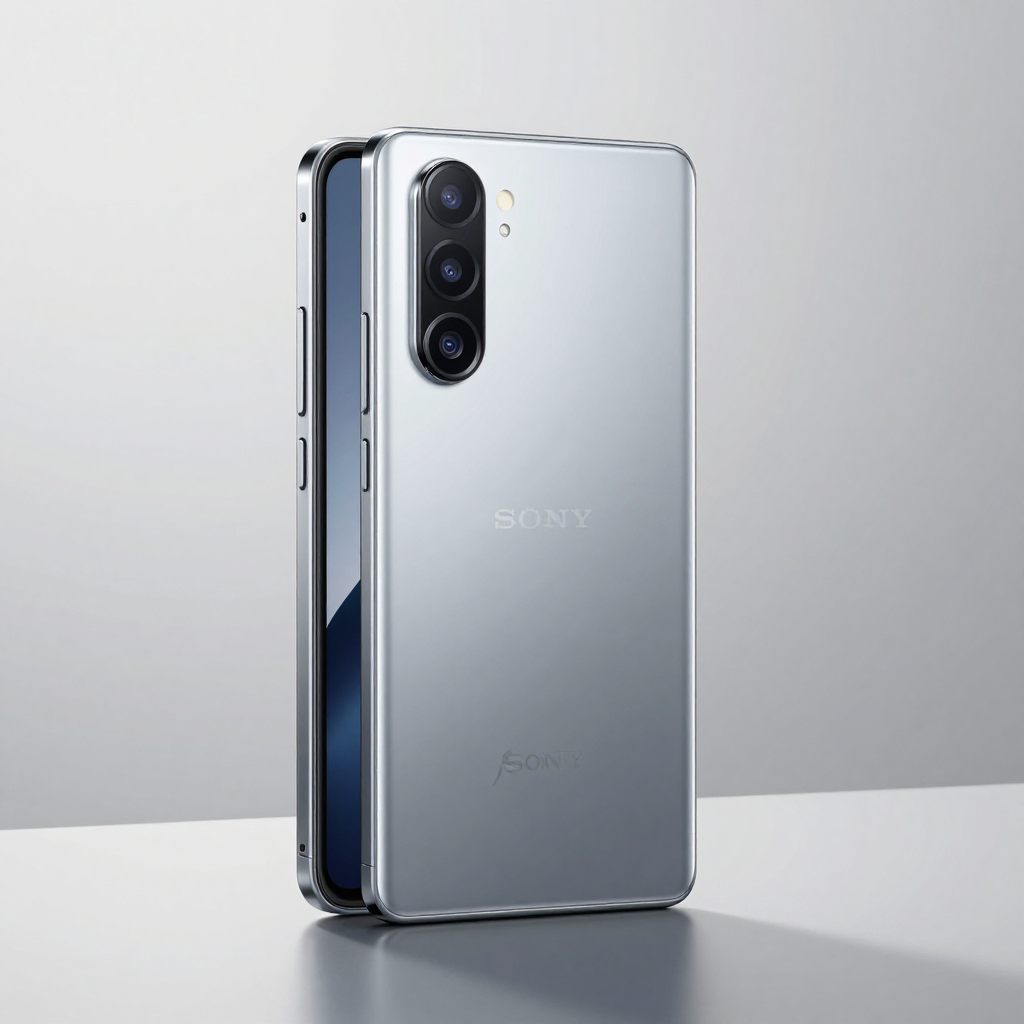Sony Xperia 1 VI camera module close-up with蔡司 logo